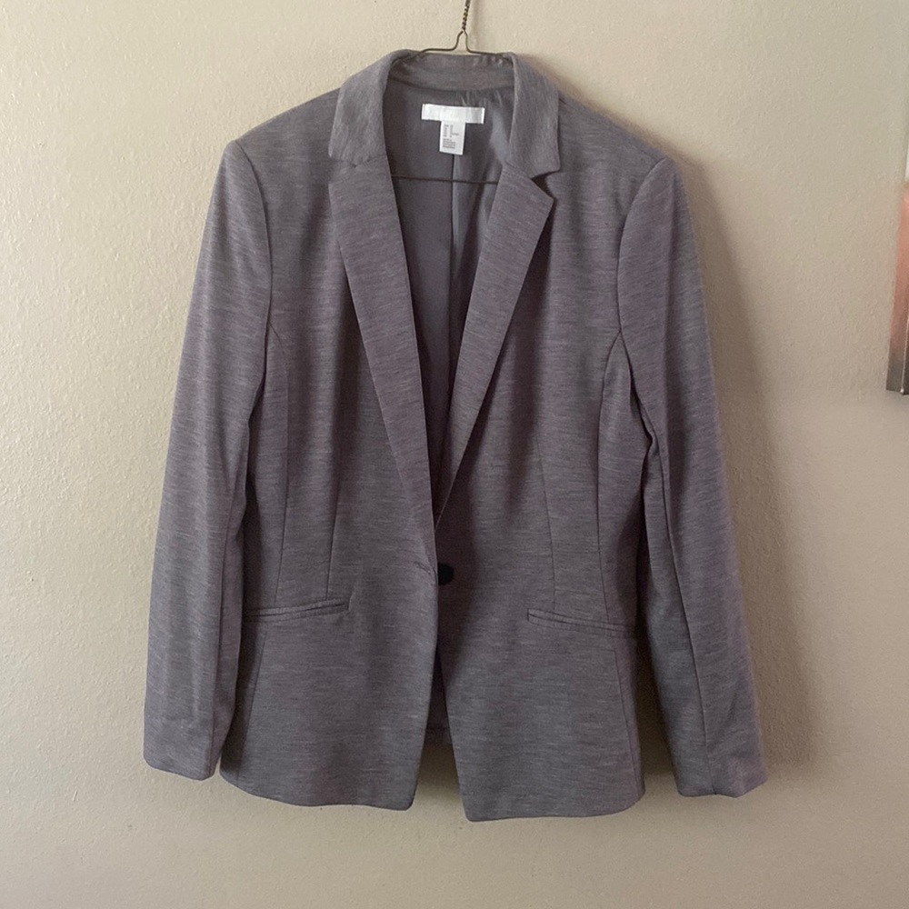 H&M gray blazer